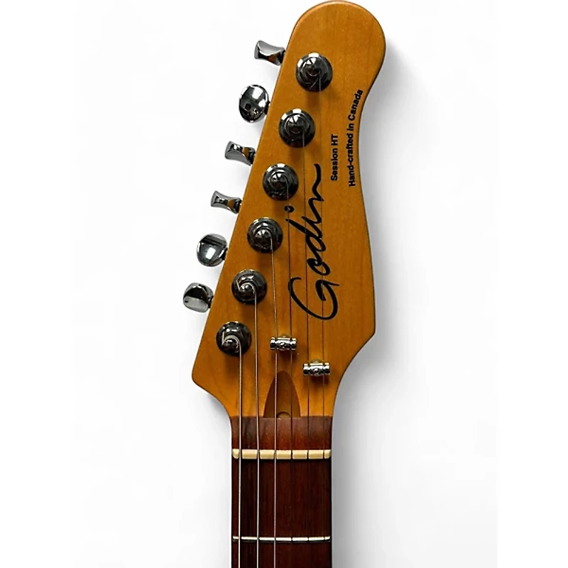 Used Godin SESSION HT Bourbon Burst Solid Body Electric Guitar