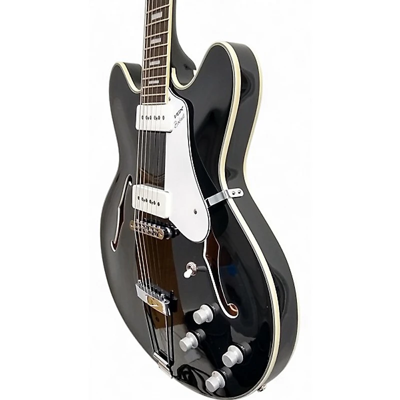 Used VOX BC-V90 Black Hollow Body Electric Guitar