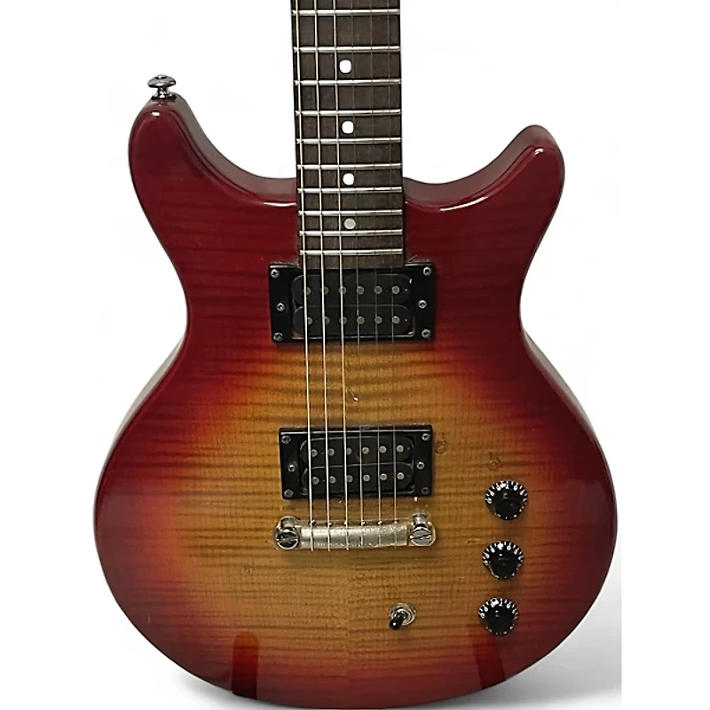 Used Hamer Slammer Cherry Sunburst Solid Body Electric Guitar