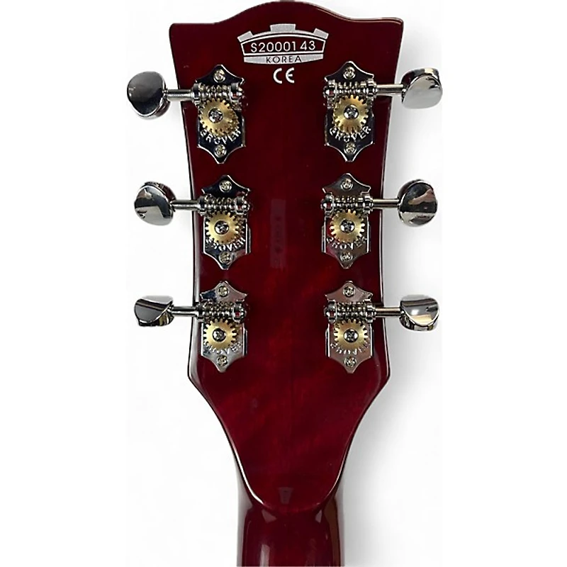 Used VOX Bobcat v90 Candy Red Hollow Body Electric Guitar