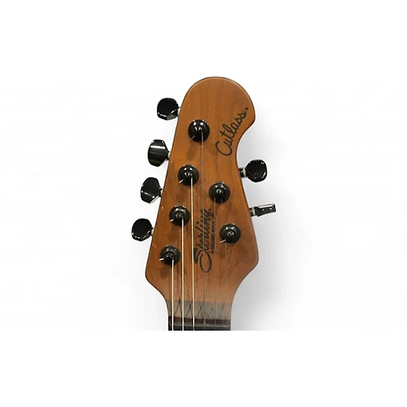 Used Sterling By Music Man Jason Richardson Natural Poplar Burst Solid Body Electric Guitar