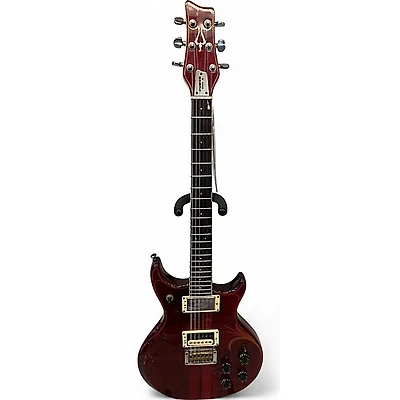 Used Daion Power Mark X Trans Red Solid Body Electric Guitar