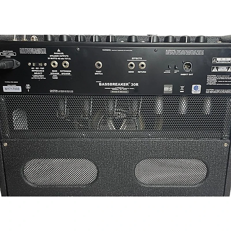 Used Fender Bassbreaker 30R Tube Guitar Combo Amp