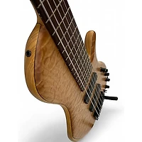 Used 2006 Elrick Platinum Hybrid Evolution Natural Quilted Maple Electric Bass Guitar