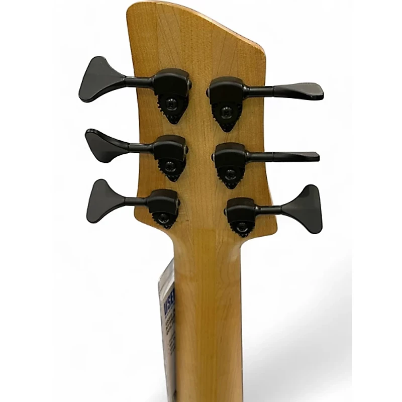 Used 2006 Elrick Platinum Hybrid Evolution Natural Quilted Maple Electric Bass Guitar