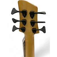 Used 2006 Elrick Platinum Hybrid Evolution Natural Quilted Maple Electric Bass Guitar