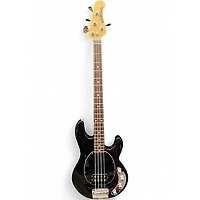 Used Ernie Ball Music Man Stingray 4 String Black Electric Bass Guitar