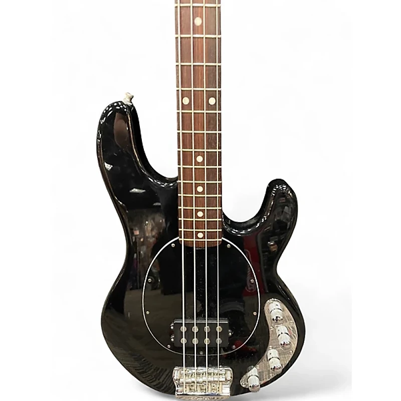 Used Ernie Ball Music Man Stingray 4 String Black Electric Bass Guitar
