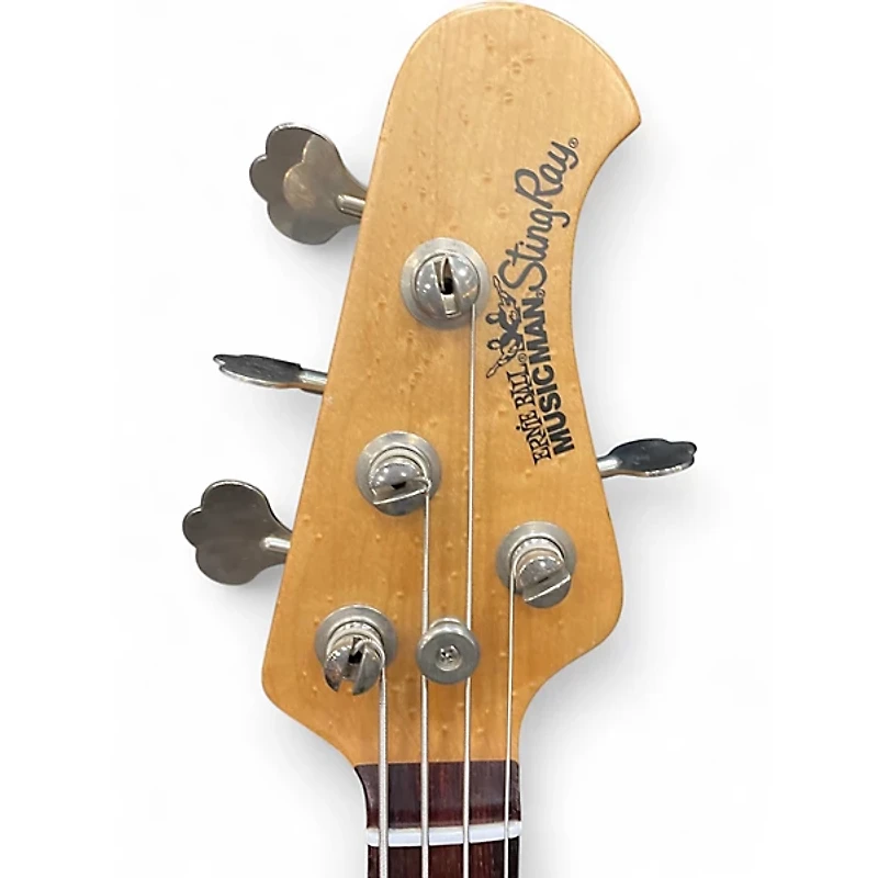 Used Ernie Ball Music Man Stingray 4 String Black Electric Bass Guitar