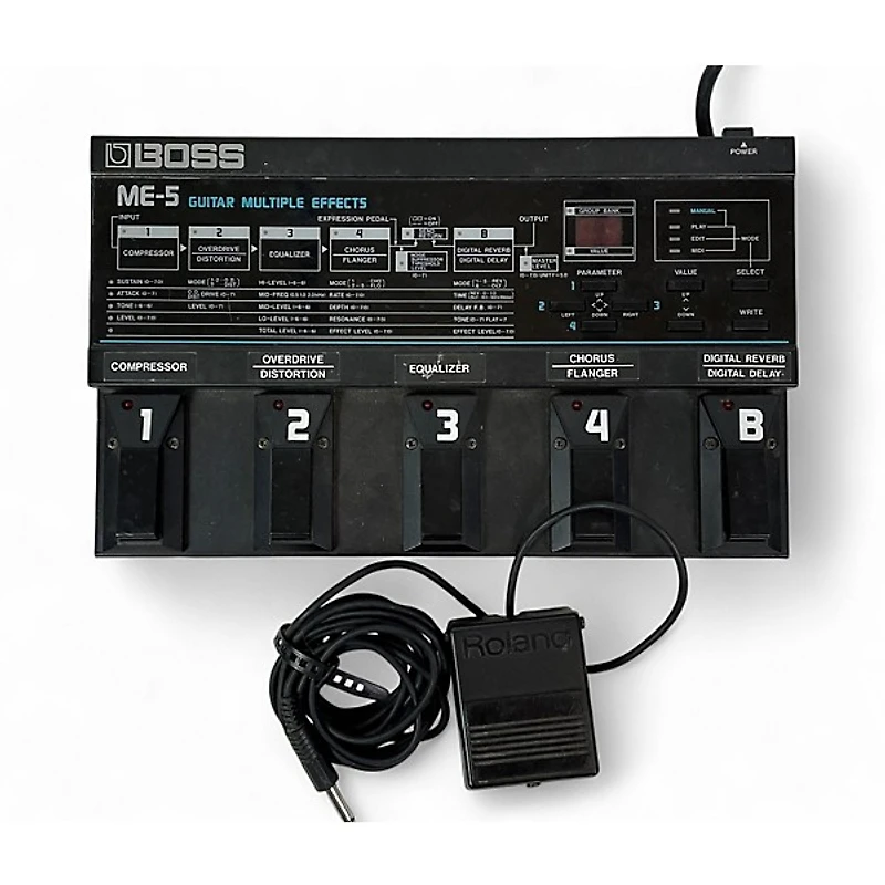 Used BOSS ME-5 Effect Processor