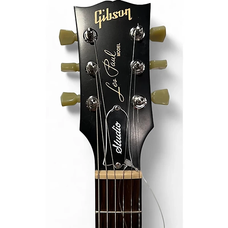 Used Gibson Les Paul Studio 2 Tone Burst Solid Body Electric Guitar