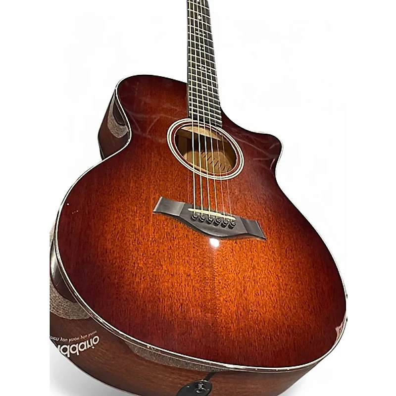 Used Taylor 524CE shaded burst Acoustic Guitar