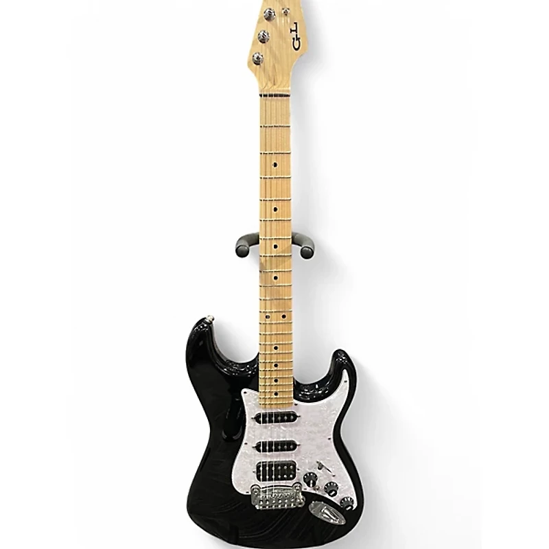 Used G&L Legacy HSS Black Solid Body Electric Guitar
