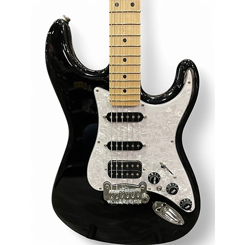 Used G&L Legacy HSS Black Solid Body Electric Guitar