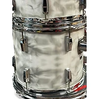 Used Yamaha 4 Piece power V Pearl White Drum Kit