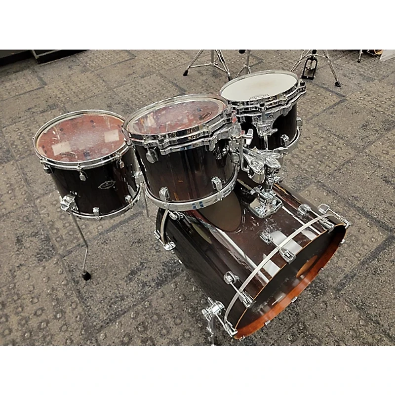 Used TAMA 4 piece Starclassic Iced Tea Drum Kit