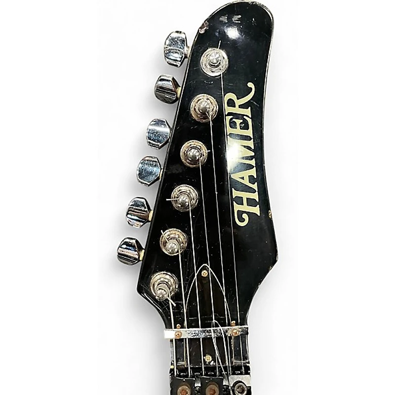 Used Hamer DIABLO Emerald Green Solid Body Electric Guitar