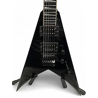 Used Jackson KV2T USA King V Black Solid Body Electric Guitar