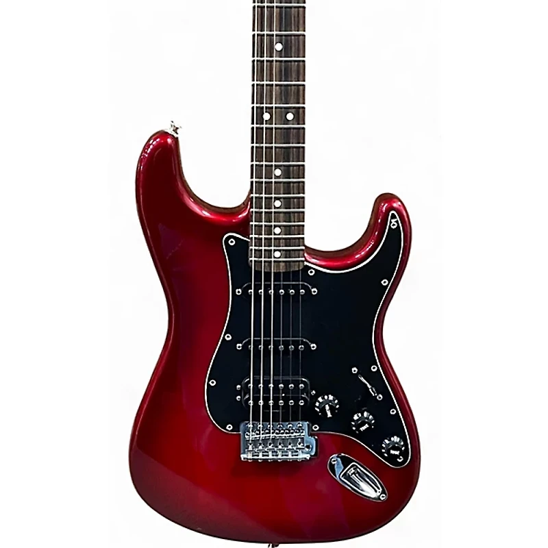Used Fender Player Stratocaster Candy Red Burst Solid Body Electric Guitar