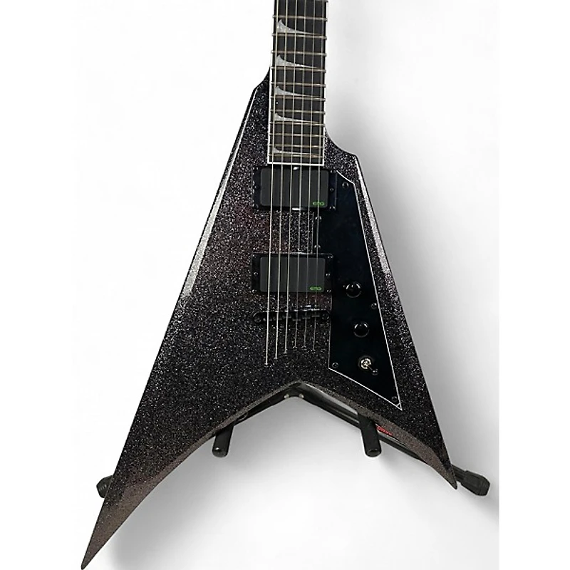 Used ESP KH-V BLACK SPARKLE Solid Body Electric Guitar
