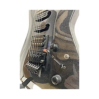 Used Kramer sM-1 Black Chrome Solid Body Electric Guitar