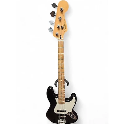 Used Fender Player Jazz Bass Black Electric Bass Guitar