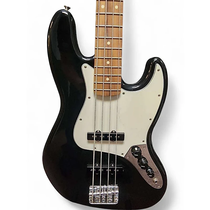 Used Fender Player Jazz Bass Black Electric Bass Guitar