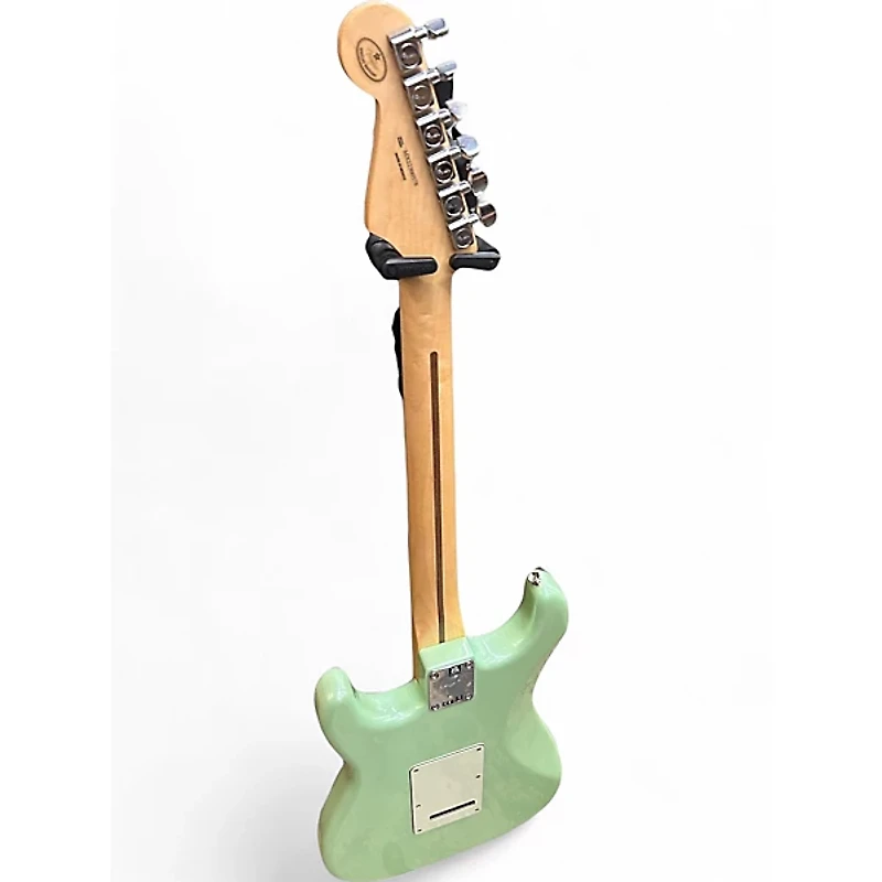 Used Fender Standard Stratocaster Light Green Solid Body Electric Guitar