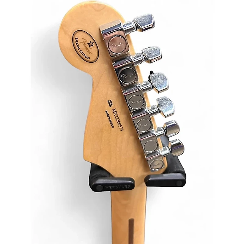 Used Fender Standard Stratocaster Light Green Solid Body Electric Guitar