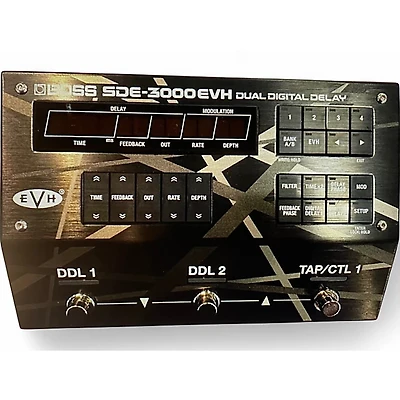 Used BOSS SDE-3000 EVH Effect Pedal