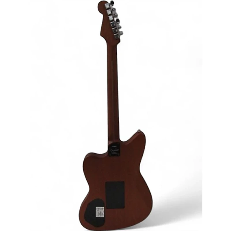 Used Fender Acoustasonic Jazzmaster Arctic White Hollow Body Electric Guitar