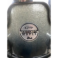 Used PDP By DW 6 piece Concept Series Sparkle Fade Drum Kit