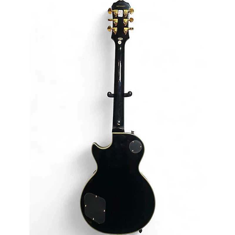 Used Epiphone Les Paul Custom Black Solid Body Electric Guitar