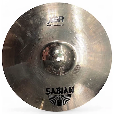 Used SABIAN 16in XSR ROCK CRASH Cymbal