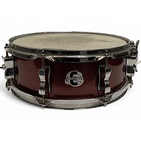 Used Ludwig 5 piece Element Evolution Chrome Red Metallic Drum Kit