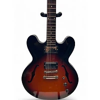 Used Gibson ES335 Tobacco Sunburst Hollow Body Electric Guitar