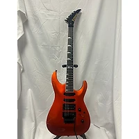 Used Kramer SM-1 Metallic Orange Solid Body Electric Guitar