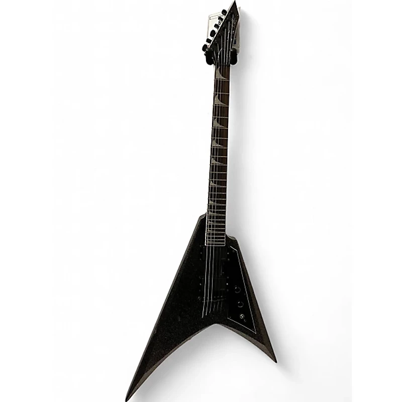 Used ESP LTD KH-V Black Sparkle Solid Body Electric Guitar