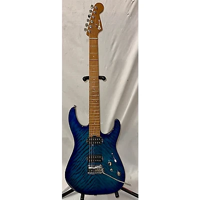 Used Charvel Pro Mod DK24 Cerulean Blue Solid Body Electric Guitar