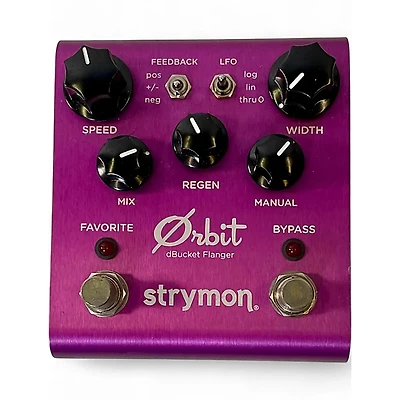 Used Strymon Orbit dBucket Flanger Effect Pedal