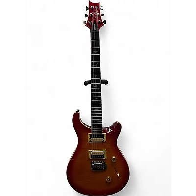Used PRS SE Custom Cherry Sunburst Solid Body Electric Guitar