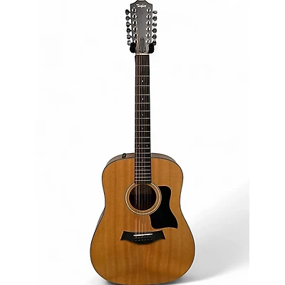 Used Taylor 150e Natural 12 String Acoustic Guitar