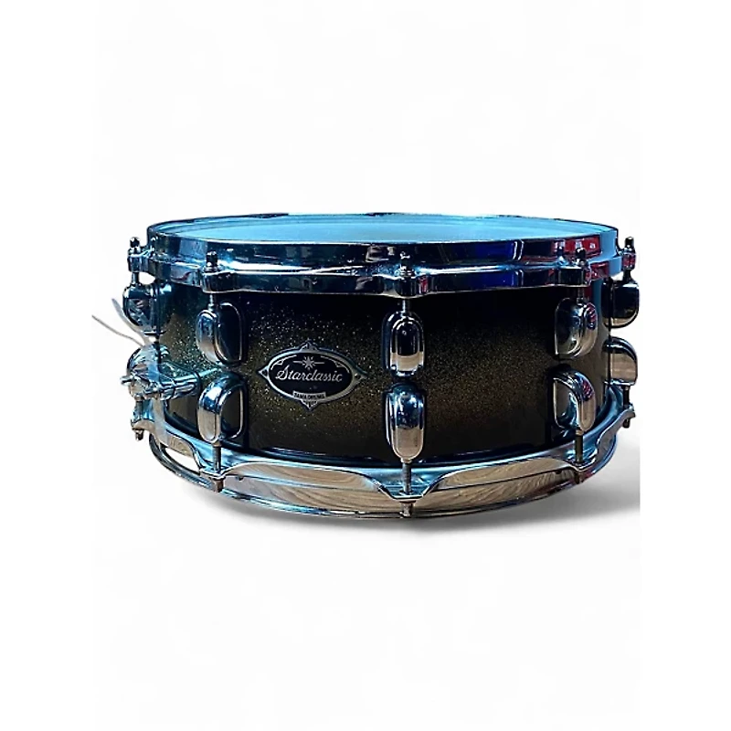 Used TAMA 14X5.5 Starclassic Snare Drum Aztec Gold