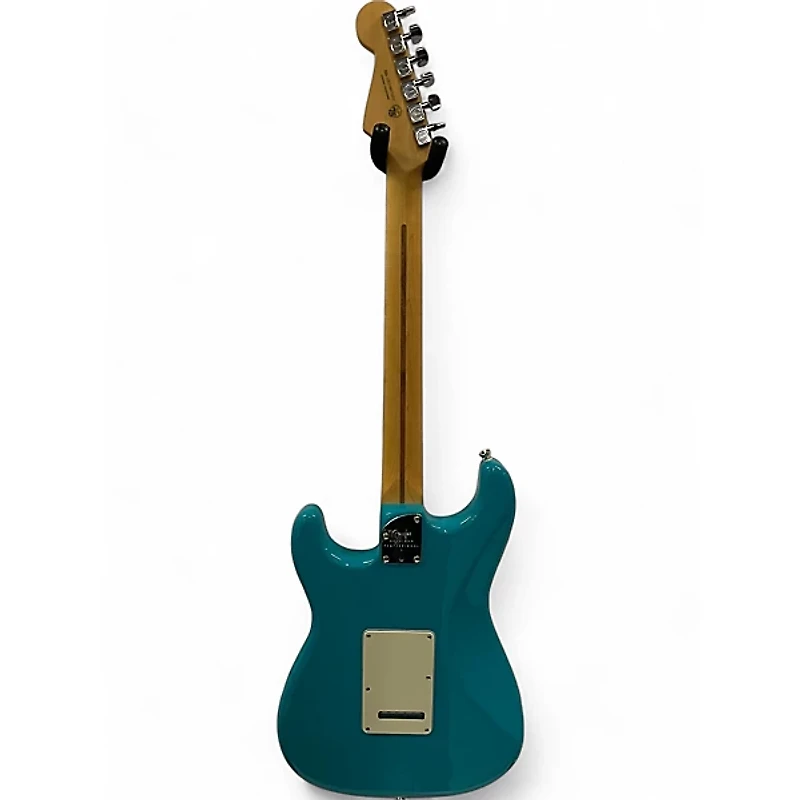 Used Fender American Professional II Stratocaster Miami Blue Solid Body Electric Guitar