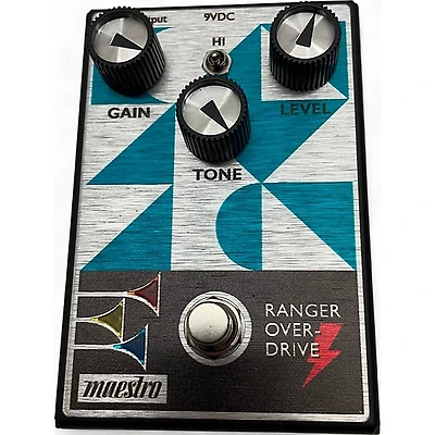 Used Maestro RANGER OVERDRIVE Effect Pedal