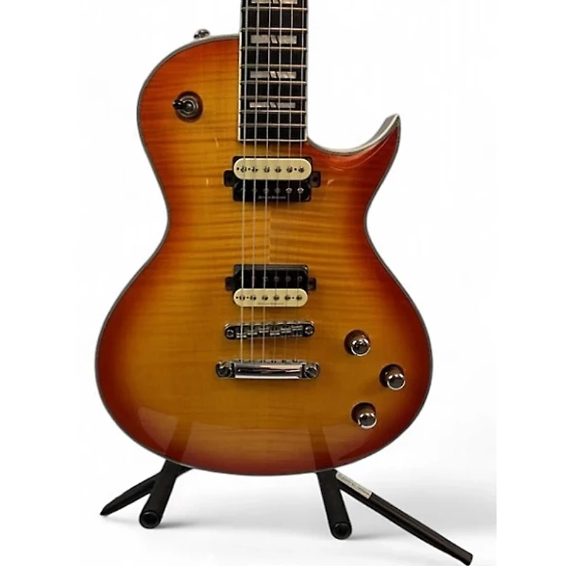 Used Washburn Parallaxe Sunburst Solid Body Electric Guitar