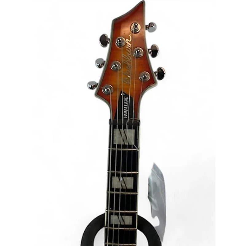 Used Washburn Parallaxe Sunburst Solid Body Electric Guitar