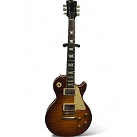 Used 2018 Gibson Custom Shop Les Paul R9 VOS Brazilian Light Aged Royal Teaburst Solid Body Electric Guitar