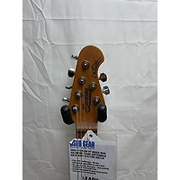 Used Sterling By Music Man VALENTINE TRANS BUTTERMILK Solid Body Electric Guitar