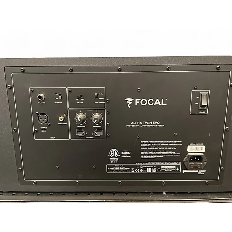 Used Focal ALPHA TWIN EVO Powered Monitor